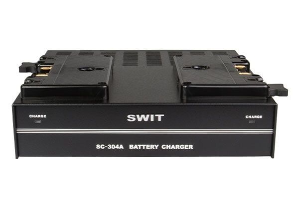 Swit SC-304A 2-ch Gold Mount Batarya Eş Zamanlı Şarj Cihazı