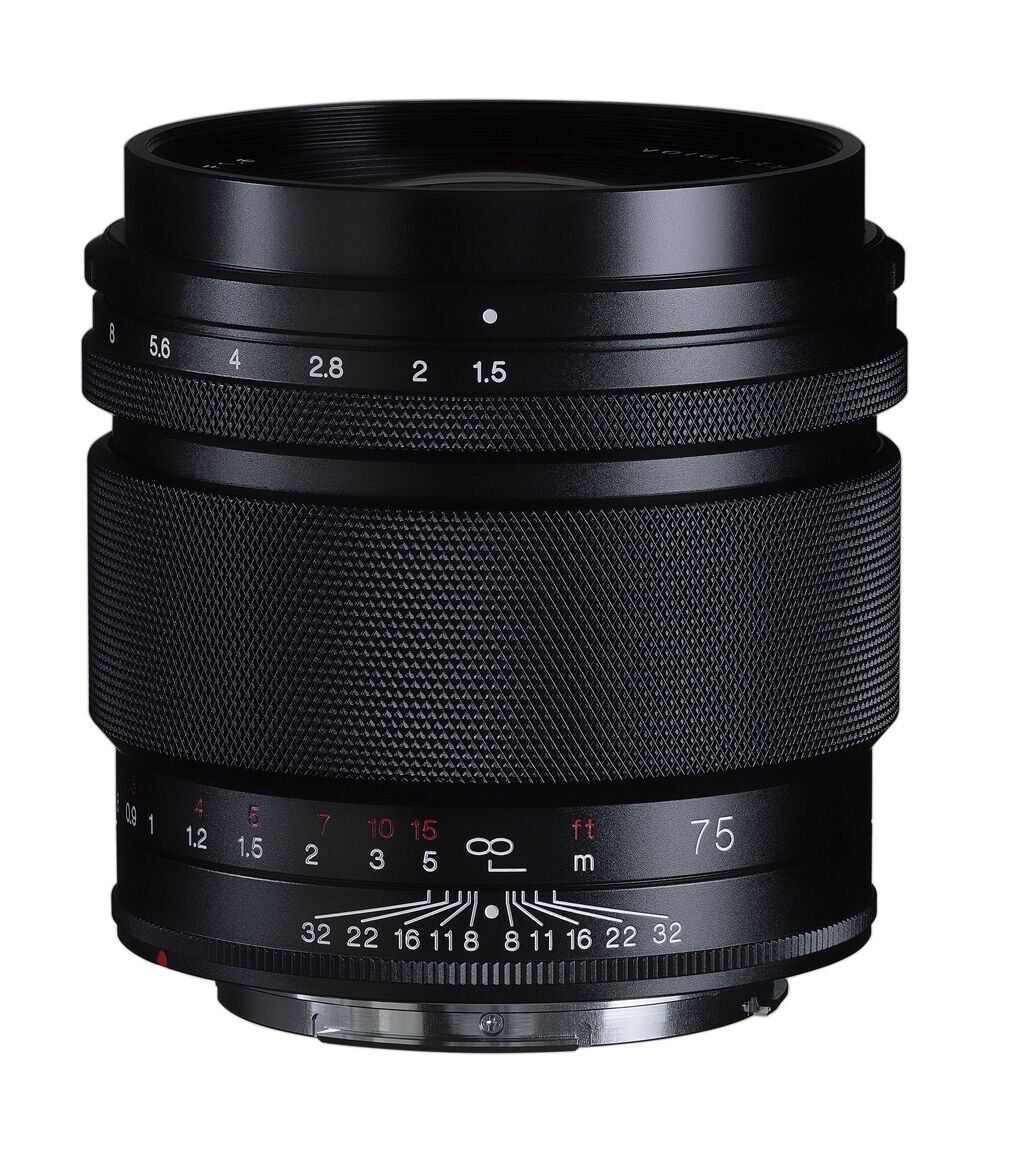 Voigtländer Nokton 75mm f/1.5 Aspherical Canon RF Mount Lens