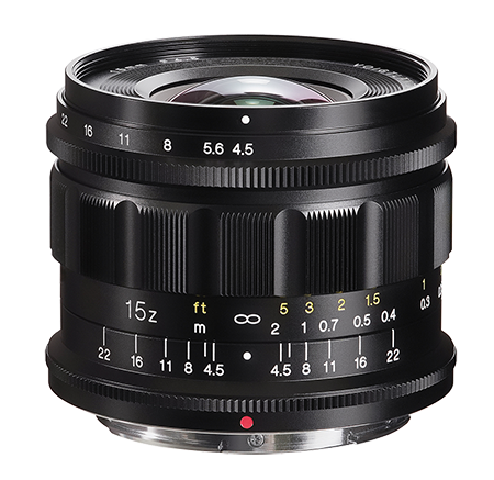 Voigtländer lens F4.5/15mm Z-mount SUPER WIDE-HELIAR
