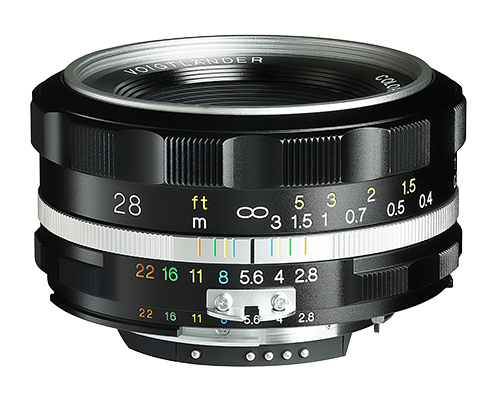 Voigtländer lens F2.8/28mm SL-II S AIS (S) COLOR-SKOPAR