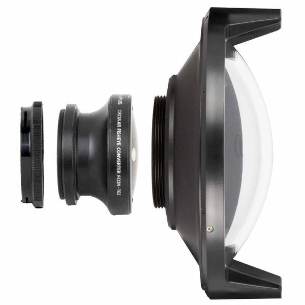 Ikelite OM System TG-7 (TG-6 ve TG-5) için Geniş Açı Kabin Sistemi