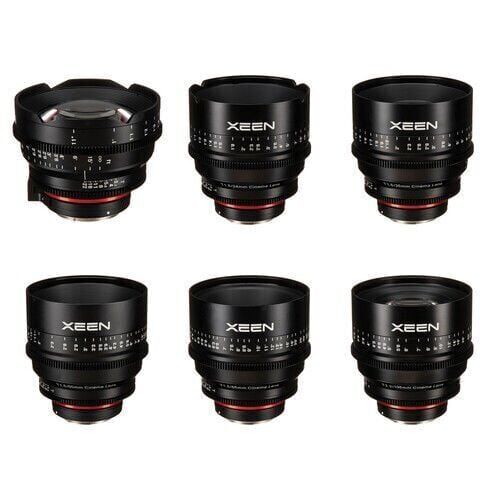 Xeen CLASSIC 14,20,24,35,50,85mm T1.5 Cine 6'lı Set (Arri PL)