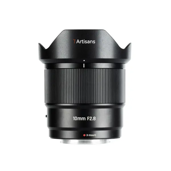 7Artisans AF 10mm APS-C F2.8 Fuji (FX Mount) Lens Siyah