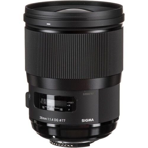 Sigma 28mm f/1.4 DG HSM Art Lens (Nikon F)