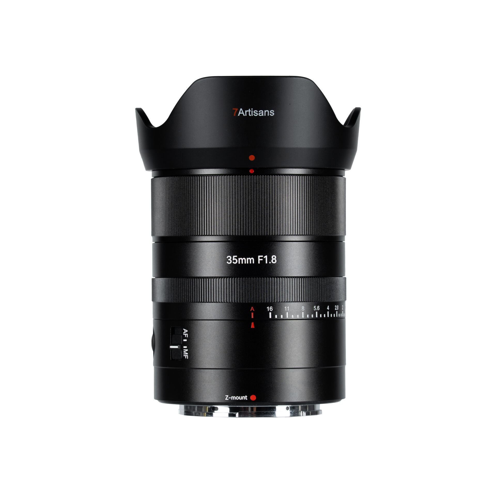 7Artisans AF 35mm F1.8 FullFrame Nikon (Z Mount) Lens Siyah