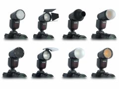 Godox V1 Olympus / Panasonic Uyumlu Yuvarlak Kafa Flaş