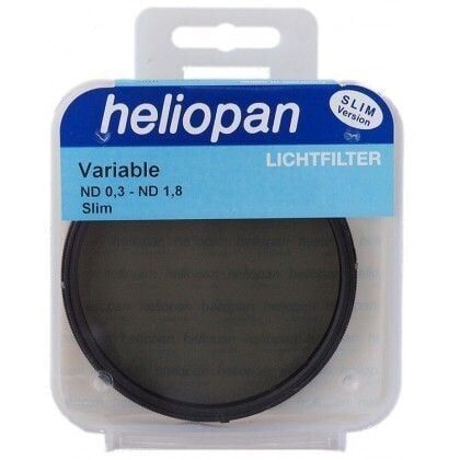 Heliopan 67mm Slim ND 0,3 - ND 1,8 Değişebilir filtre (1-6f stop)