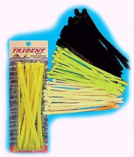 Trident plastik kelepçe (siyah)