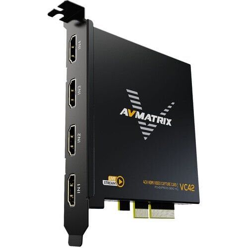 AVMatrix VC42 4-Kanal HDMI PCIE Capture Kart