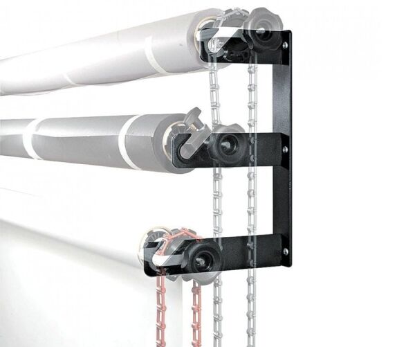 Manfrotto 045 Duvara Montaj 3lü Fon Tutucu