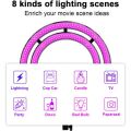 GVM Bi-Color & RGB LED Soft Double Ring Light (18'')