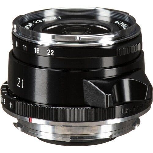 Voigtländer Color-Skopar 21mm f/3.5 VL Type II VM Leica M Mount Lens (Siyah)