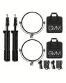 GVM Y60D 60W İkili Profesyonel Bi-Color LED Video Işık Seti