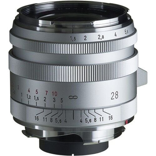 Voigtländer NOKTON Vintage Line I 28mm F1.5 (Silver) Leica M