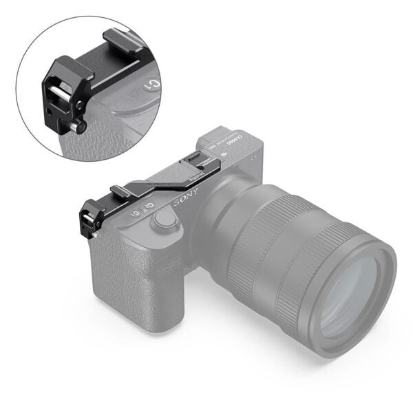 SmallRig BUC2496 Sony a6600 Kamera için Sağ Yan Ayak Bağlantısı Yer Değiştirme Plakası