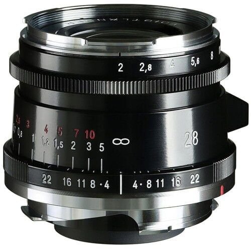 Voigtländer Ultron 28mm f/2.0 VL Type II VM Leica M Mount Lens (Siyah)