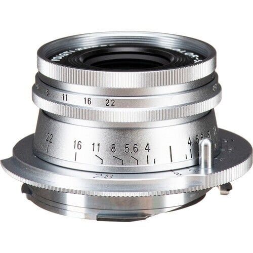 Voigtländer COLOR-SKOPAR 28mm f/2.8 lens VM I (Silver) Leica M Mount