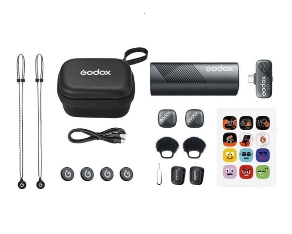 Godox Cube-S Kit 2 İkili Mikrofon Kiti (Type-C)