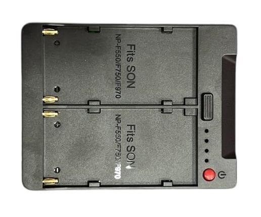 Andoer NPF-VM  NP-F550 / F750 / F970  Piller için  V-Montaj Dönüştürücü Adaptörü