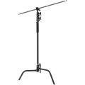 GVM C320 320cm C-Stand & Grip Arm Kit(130cm) (Siyah)
