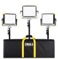 Orka Studio Led X Actual V-Mount OR-4009  3''lü Led Işık Seti
