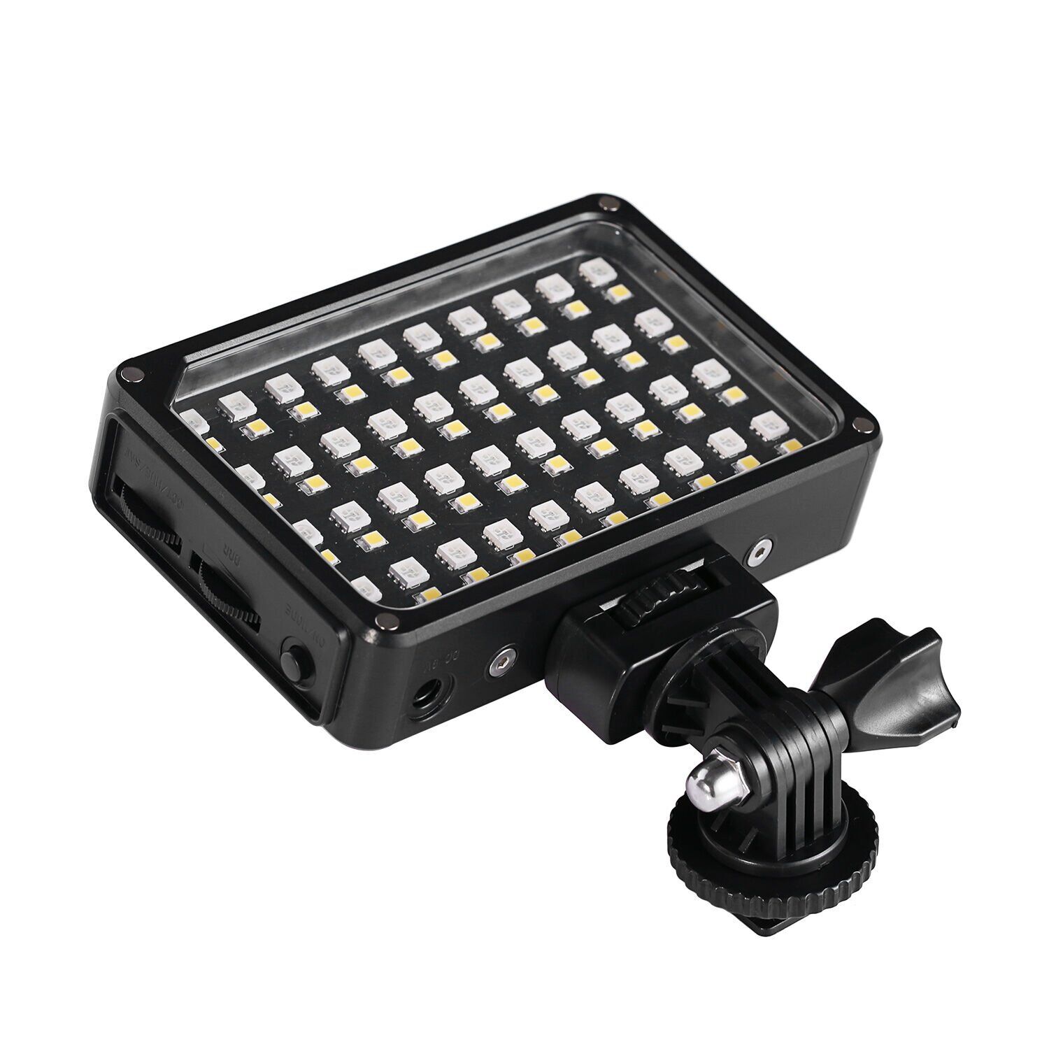 GVM 7S RGB Kamera Üstü Dahili Akülü Mobil LED Işık (12x8cm)
