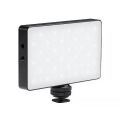 GVM 8RS RGB Kamera Üstü Dahili Akülü Mobil Led Işık (11x7cm)