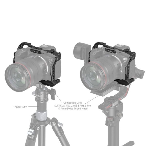 SmallRig 4159B Canon EOS R6 Mark II için Kafesi
