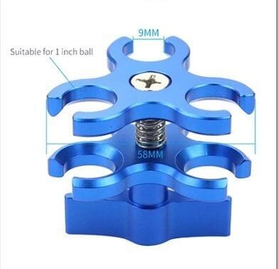 Üçlü ''Tırnaklı'' Kelebek (Mavi)