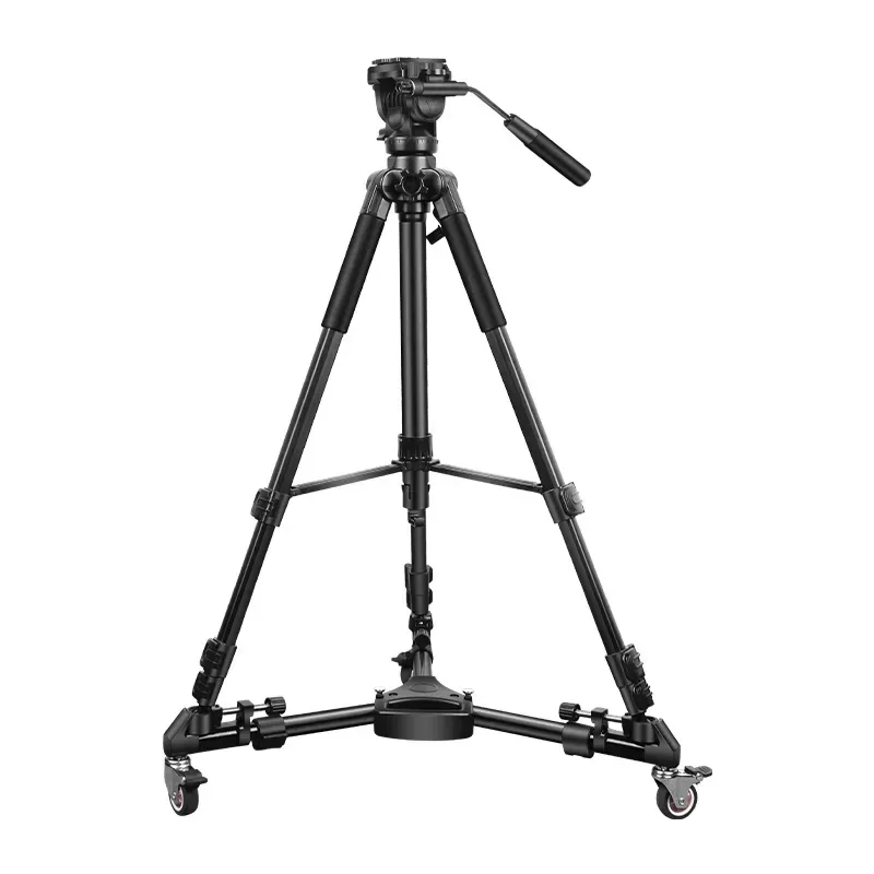 BF Pro 333L Alüminyum Ve ABS Kamera Ve Fotoğraf Tripod 180-210cm + Tekerlekli Dolly