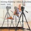 BF Pro 333L Alüminyum Ve ABS Kamera Ve Fotoğraf Tripod 180-210cm + Tekerlekli Dolly