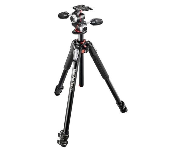 Manfrotto MK055XPRO3-3W 055serisi Tripod ve 3yönlü Başlıklı Kit