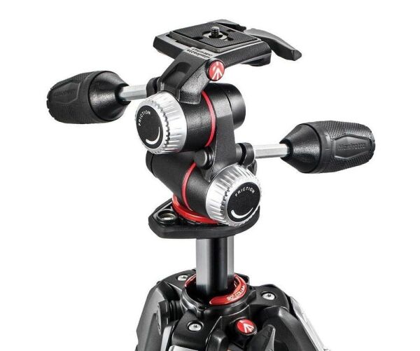 Manfrotto MK055XPRO3-3W 055serisi Tripod ve 3yönlü Başlıklı Kit