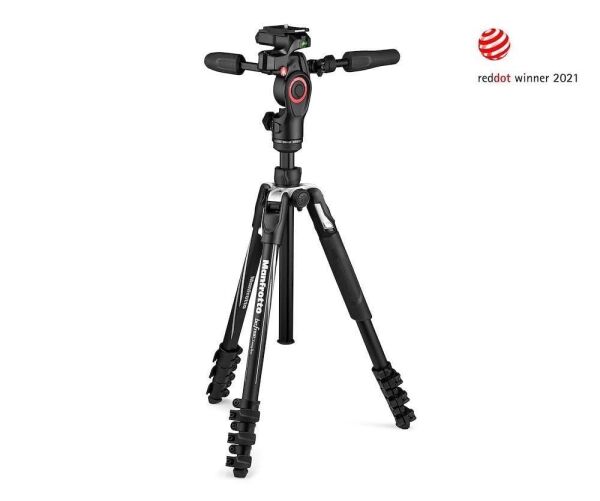 Manfrotto MKBFRLA4BK-3W Befree Serisi 3yönlü Seyahat Tripod Kiti Çantalı