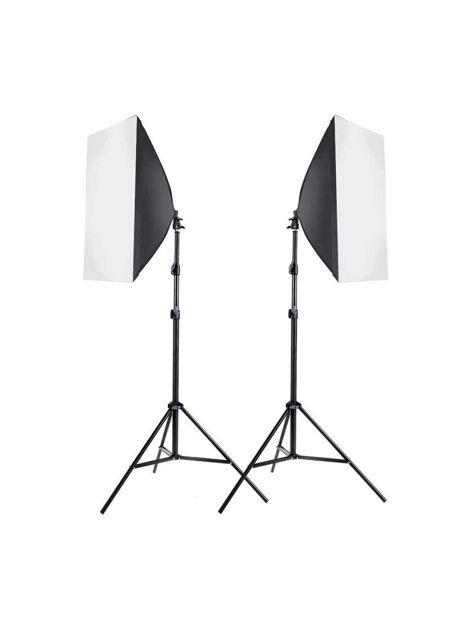 Softbox 50x70 Tek duylu + 2.10m Tripod 2li set