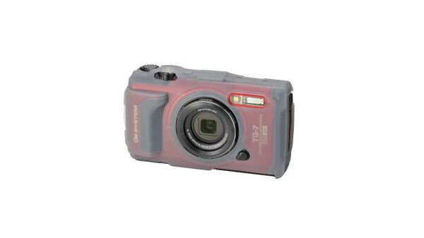 Olympus Csch-128 Grey Silicon Jacket For Tg-7