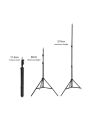 Softbox 50x70 Tek duylu + 2.10m Tripod 2li set