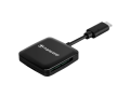 TRANSCEND TS-RDC3 SD/MICRO SD CARD READER, USB 3.2 Gen 1, BLACK, TYPE C