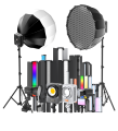 91cm Siyah astar Parapolic softbox