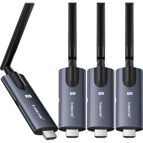 Lemorele R1030 HDMI Kiti 1TX–3RX Ultra Uzun İletim Kablosuz