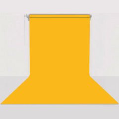 Gdx Sabit (Tavan & Duvar) Kağıt Sonsuz Stüdyo Fon Perde (Deep Yellow) 2.70x11 Metre