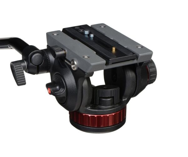 Manfrotto MVH502AH Pro Video Head Flat Base - M