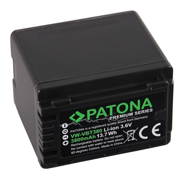Patona 1257 Premium Batarya Panasonic VW-VBT380
