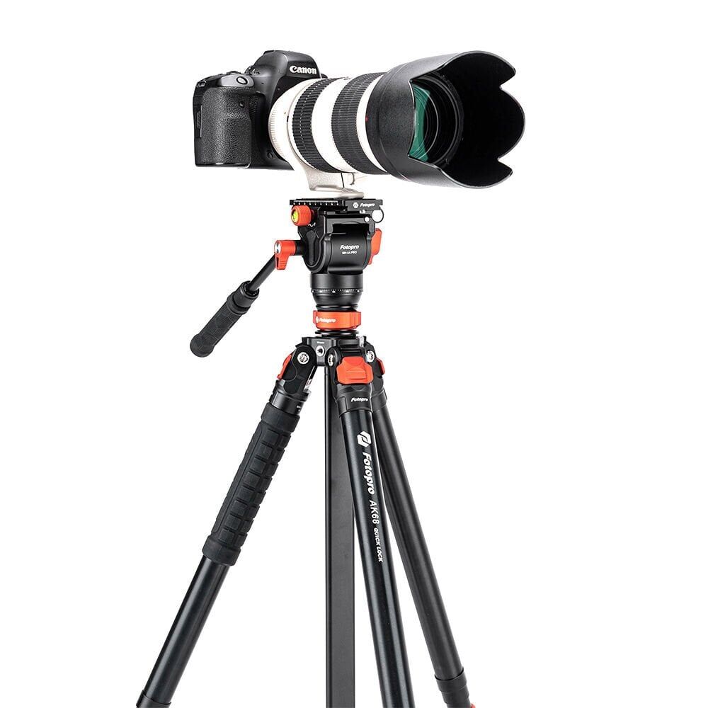 Fotopro AK68 Fluid video tripod