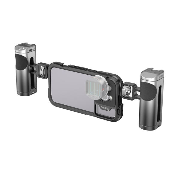 SmallRig 4078 iPhone 14 Pro Max için Mobil Video Kafes Kiti