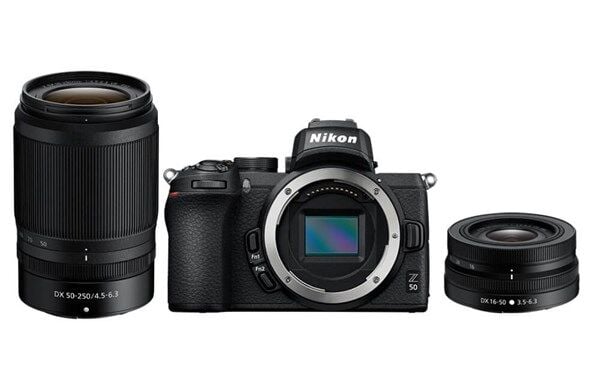 NIKON Z50 Body -16-50 Vr 50-250 Mm