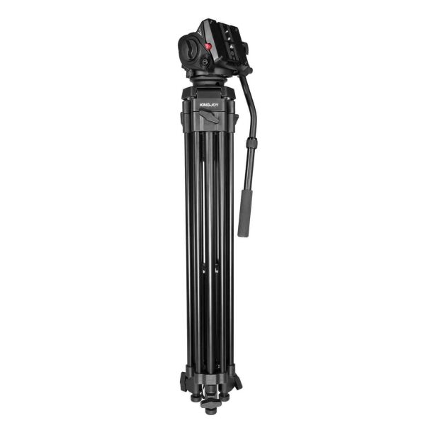 Kingjoy VT-2100L Video Tripod + VT-3520 Video Başlığı - Çantalı Kit