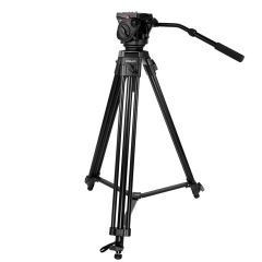 KINGJOY VT-2100L Tripod + VT-3520 Video Kamera Tripod Başlığı
