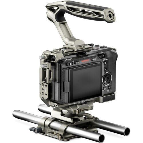 Tilta Camera Cage For Sony Fx3/Fx30 V2 Basic Kit - Titanium Gray Ta-T16-A-Tg