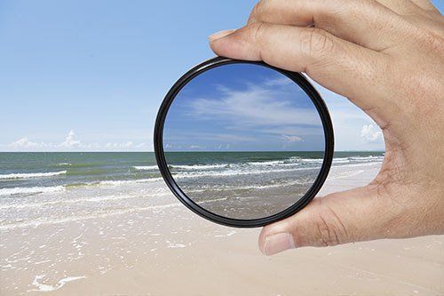 Green 43mm Circular Polarize Filtre